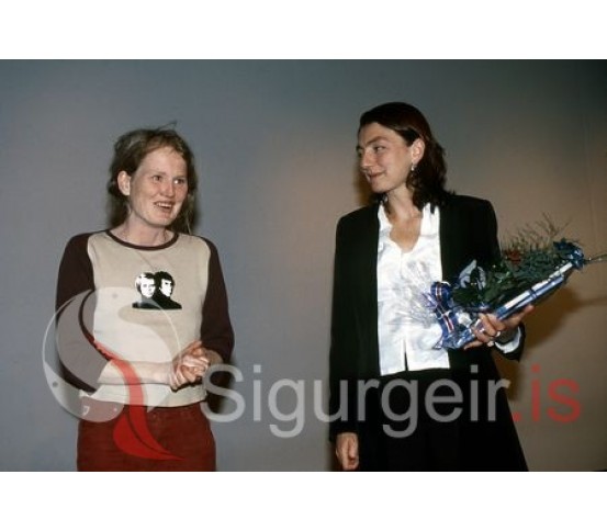 Didda og Sólveig Anspach.