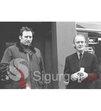 Stjáni á Flötunum og Garðar á Rafveitunni.