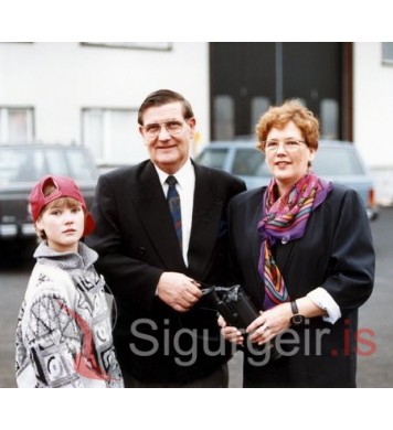 Steingrímur, Gulla og Sigurrós.