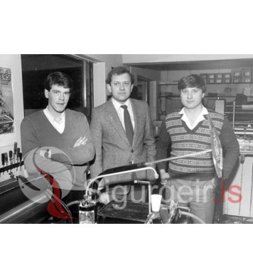 Elvar, Engilbert og Gísli.