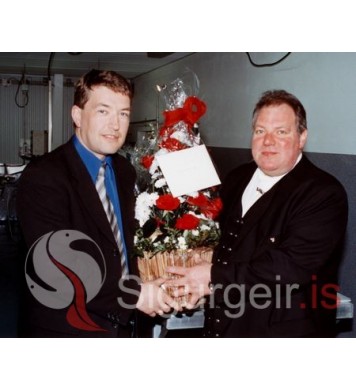 Börkur og Ási Friðriks.