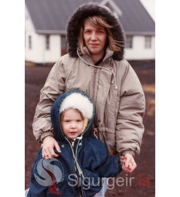 Kidda á Múla og dóttir.