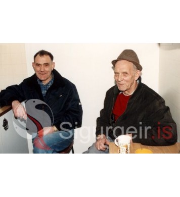 Siggi Giss  og Óli í Suðurgarði.