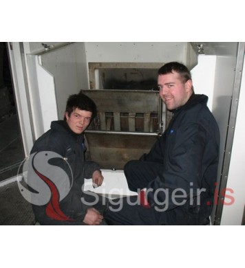 Sveinbjörn Kristinn Óðinsson og Bjarki Friðriksson.