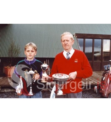 Hjálmar og Einar Erlends.