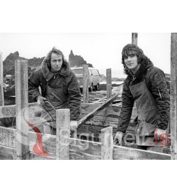 Einar Sveinbjörnsson og Grétar Jónatansson.