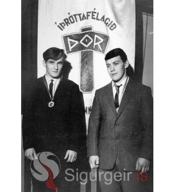 Njáll Torfason og Friðrik Jósepsson.