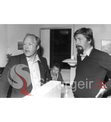 Einar Steingrímsson og Páll Zóphóníasson.