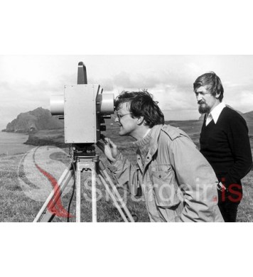 Uppi á Stórhöfða.