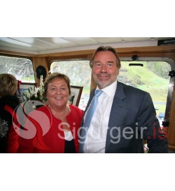 Lóa og Maggi Kristins.