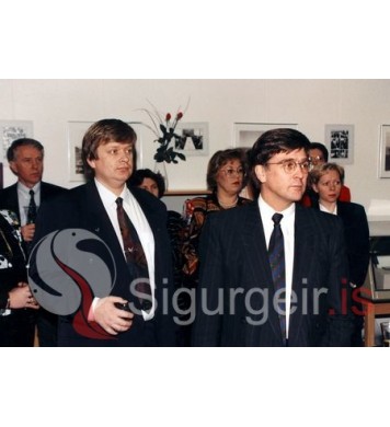 Gaui Hjöll. og Þorsteinn Pálsson.