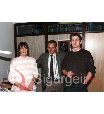 Jóna, Gísli og Bjarni.