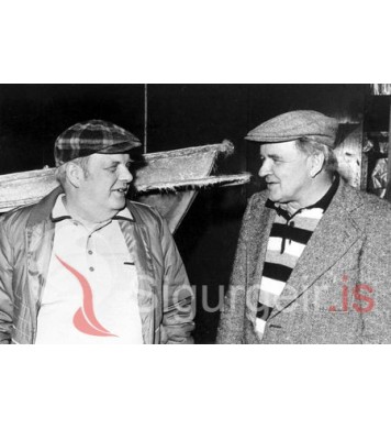 Doddi og Tryggvi á horninu.