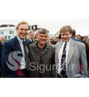 Árni, Siggi Reim og Gaui Hjöll.