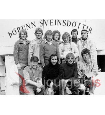 Áhöfnin á Þórunni Sveinsdóttur VE-401.