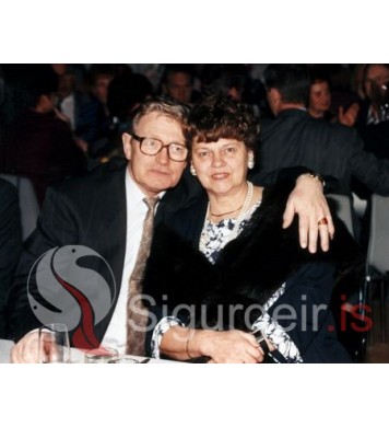 Tryggvi og Sirrý í Gíslholti.