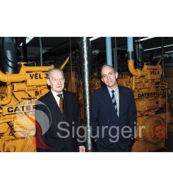 Garðar Sigurjónsson og Eiríkur Boga.