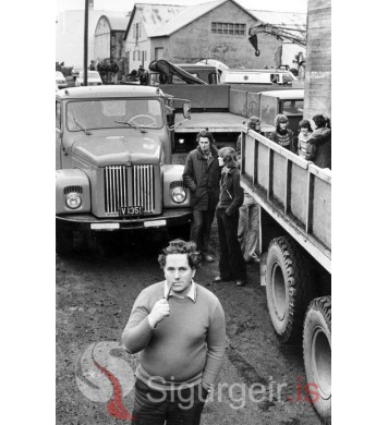 Vörubílstjórar hjá BSV.