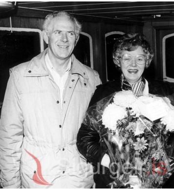 Óli Run. og Elísabet Arnoddsdóttir.