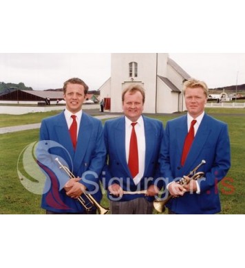 Jarl, Friðsteinn og Obbi.