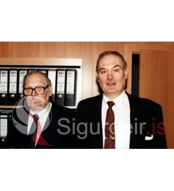 Bergur E. Guðjónsson og Ágúst Bergsson.