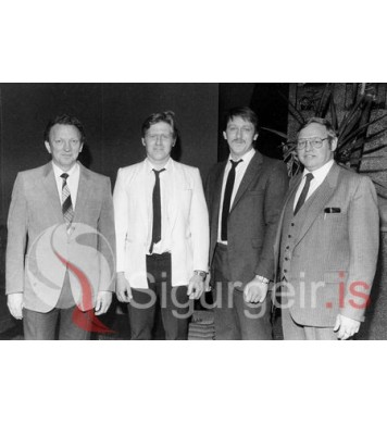 Stefán, Atli, Helgi og Gísli.