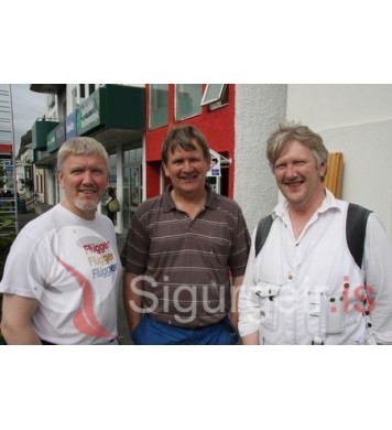 Vignir, Grétar og Goggi.