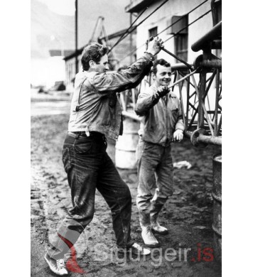 Starfsmenn Áhaldahúss.