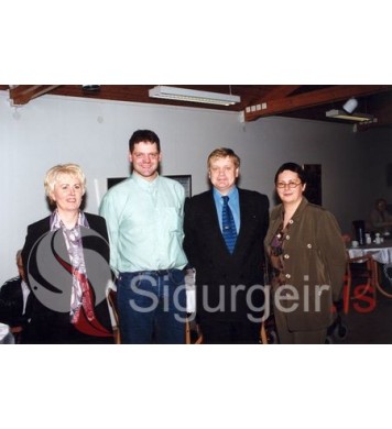 Guðbjörg, Valli, Gaui og Hera.