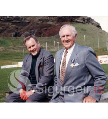 Gaui í Gíslholti og Stebbi Run.