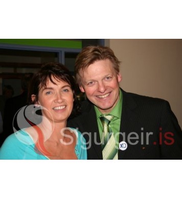 Ásdís og Hallgrímur.