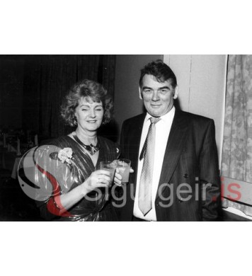 Stína og Guðmundur Ingi.