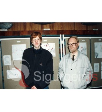 Pálmi Freyr og Óskar í Höfðanum.