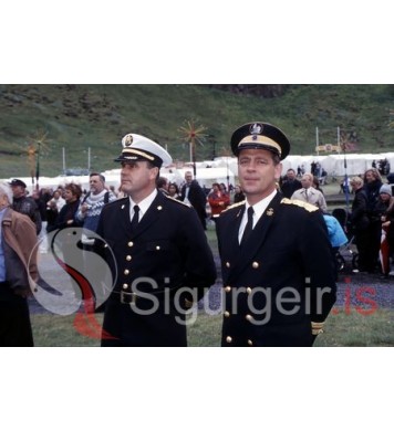 Jóhannes og Karl Gauti.