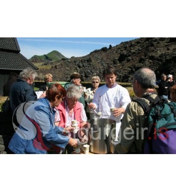 Göngumessa á goslokahátíð.