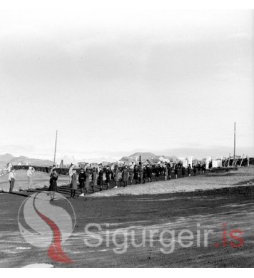Heiðursvörður.