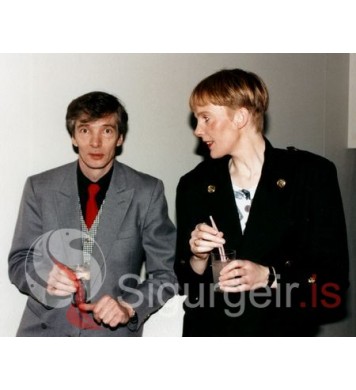 Sveinn Þorsteinsson og Hafdís Eggertsdóttir.