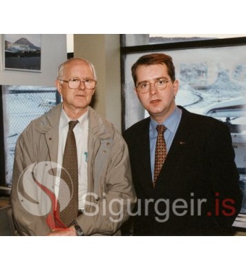 Gunnar Þorsteins og Sigurjón Einarsson.