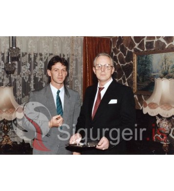 Sveinn Valgeirsson og Sigmund Jóhannsson.