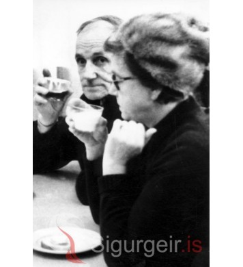 Lilja og Pétur á Kirkjubæ.