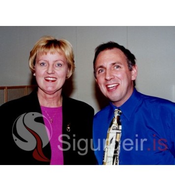 Ásta og Simmi Gísla.