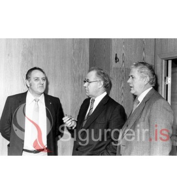 Stefán Run, Sigurgeir Kristjáns og Óli Run.