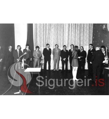 Áhöfnin á Ísleifi VE-63.