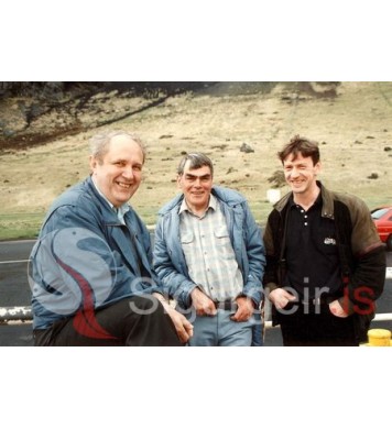 Sævar, Guðni og Svenni.