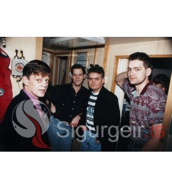 Siggi Sveins, Snorri Páll og Grettir. 