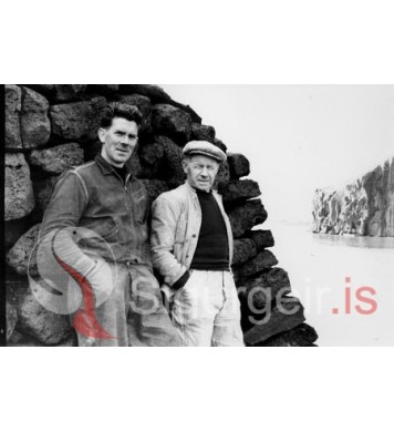 Friðgeir í Bragganum og Óli í Bæ.