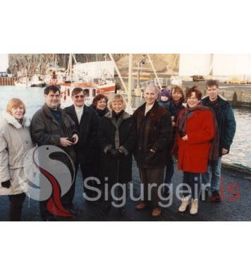 Rabbi, Steingrímur og fjölskyldur.