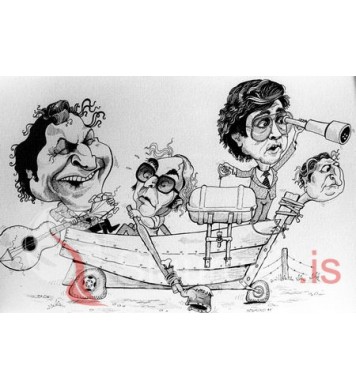 Teikning eftir Sigmund.