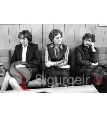 Gyða, Eygló og Dadda skó.