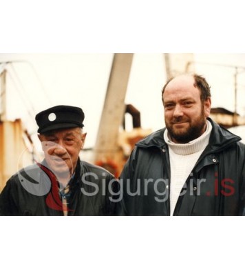 Hannes í Höfn og Logi Snædal Jónsson.